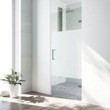 Load image into Gallery viewer, SoHo 28.5&quot; x 70.63&quot; Hinged Frameless Shower Door Stainless Steel (224)
