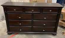 Load image into Gallery viewer, Furniture of America 9 Drawer Chest Dark Brown 909CDR
