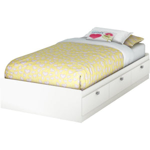 Ardin Twin Mate's & Captain's Bed White(387)