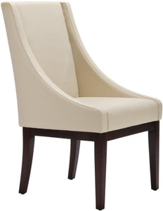 Crème Leather Sloping Armchair Design: MCR4500A 39CDR