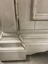 Load image into Gallery viewer, Distressed 64&quot; Wide  Rubberwood Sideboard
