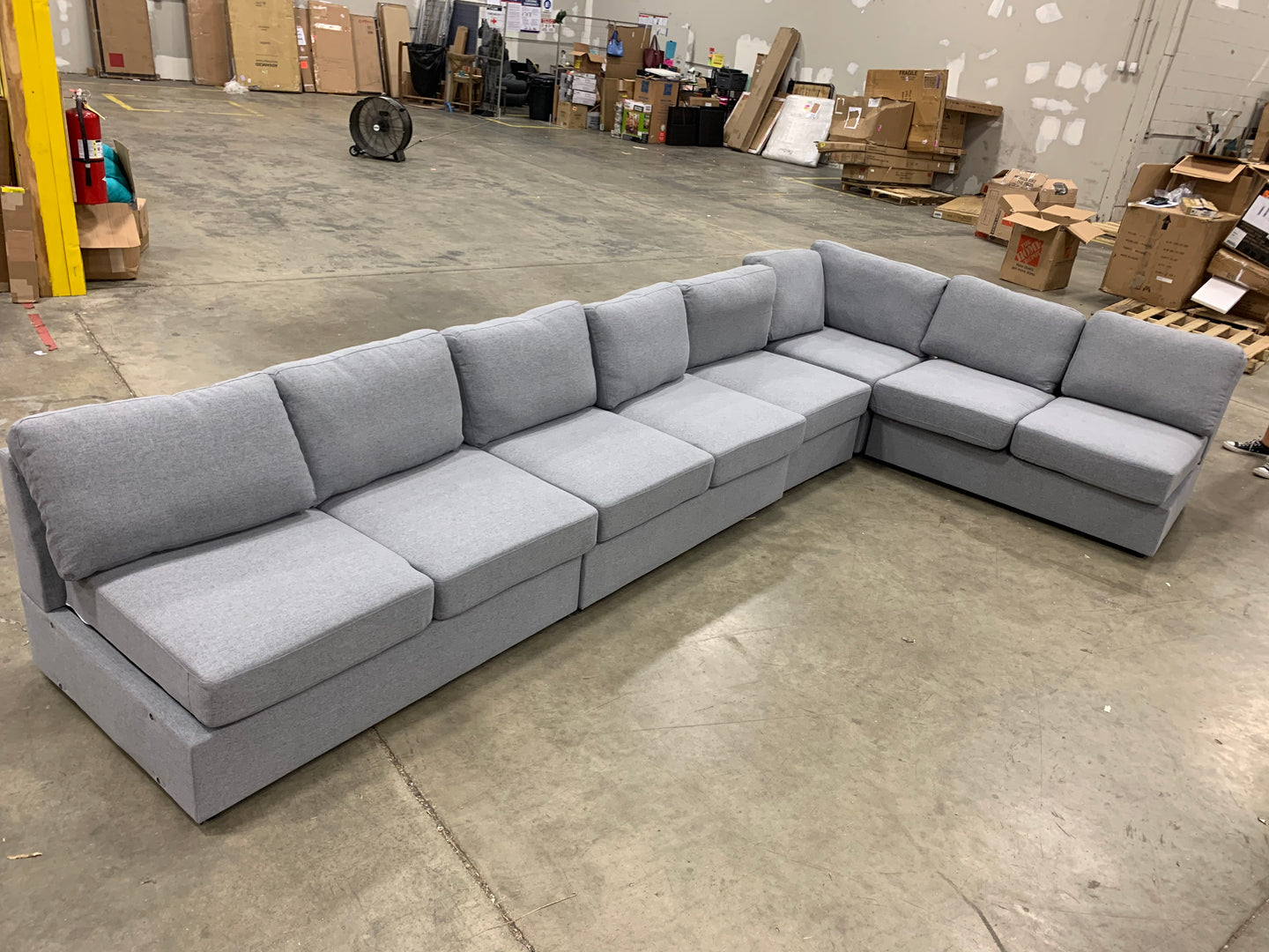 Reversible Modular Sectional *AS IS* (Missing Arms)