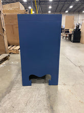 Load image into Gallery viewer, Dion 3 Drawer Chest - Lapis Blue / Gold Set of 2
