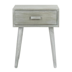 Lyle Slate Gray Storage Side Table - #126CE