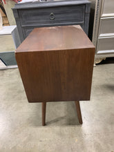 Load image into Gallery viewer, Mid Century 2 Drawer Solid Wood-Walnut

