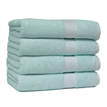 Load image into Gallery viewer, Giltner Luxury Soft Cotton Bath Towel Set of 4 Aqua(590)
