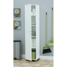 Load image into Gallery viewer, White Scholl Storage Cabinet #232-NT *AS IS*
