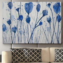 Load image into Gallery viewer, &quot;Blue Day Garden&quot; by Susan Jill Painting Print on Wrapped Canvas 32x48(1085)
