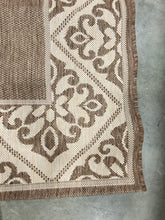 Load image into Gallery viewer, Lachapelle Ikat Flatweave Espresso Indoor/Outdoor Area Rug 7’10” x 10’(2119RR)
