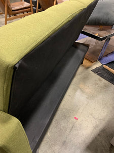 Green Loveseat futon *AS IS*