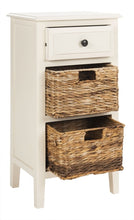 Load image into Gallery viewer, Everly Drawer Side Table in White(2335RR)
