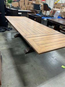 88” Extendable Table with 2-12 extensions in the ends (122” total length)