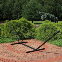 Load image into Gallery viewer, 12 ft. Heavy-Duty Steel Beam Hammock Stand in Black(1516)
