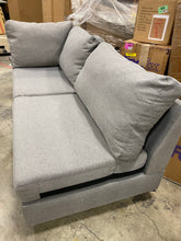 Load image into Gallery viewer, Hemphill Sectional Piece with  Ottoman Gray

