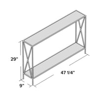 Load image into Gallery viewer, Abbottsmoor 47.25” Console Table #98-NT
