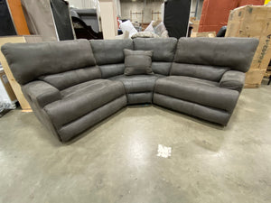 Catnapper Monaco Reclining Sectional Charcoal