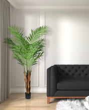 Load image into Gallery viewer, Vickerman  5&#39; Artificial Potted Giant Areca Palm Tree #2301HW
