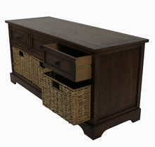 Load image into Gallery viewer, Ardina Drawer Storage Bench-British Brown #127-NT
