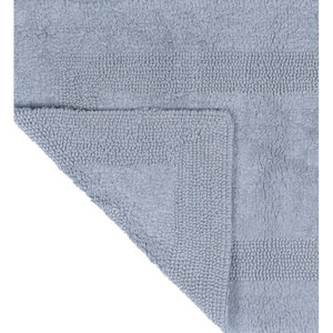 Long Multiple 100% Cotton Reversible Bath Rug In Color Gray 165 DC
