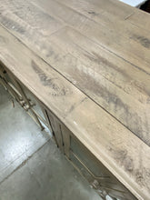 Load image into Gallery viewer, Claire 70&quot; Wide Acacia Wood Sideboard Weathered Gray
