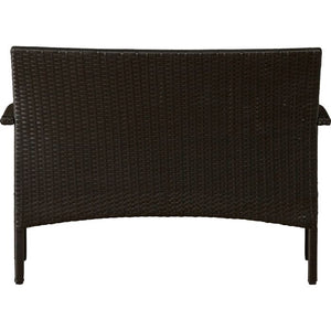 4 Piece Rattan Sofa Seating Group with Cushions #387HW