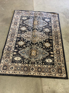 Rio Rug Collection, Manet Charcoal 5ft 3in x 7ft #4NT