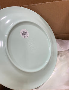 Cantrell Coral Reef Sea Shell Opal 11" Melamine Dinner Plate Set of 6 #699HW