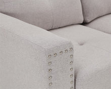Load image into Gallery viewer, Light Grey Sofa Sectional Piece- *AS IS*
