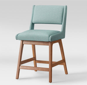 Holmdel Counter Stool-Light Teal