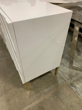 Load image into Gallery viewer, White Malcom Buffet Table 64”
