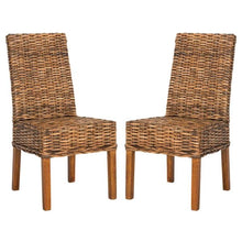 Load image into Gallery viewer, Sanibel Brown Mango Wood Side Chair (Set of 2) - #146CE
