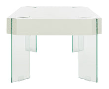 Load image into Gallery viewer, Katelyn Rectangular Contemporary Glass Leg Coffee Table #469HW
