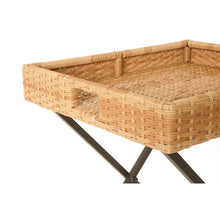 Load image into Gallery viewer, Creative Living Wicker Tray Side Table - #41CE

