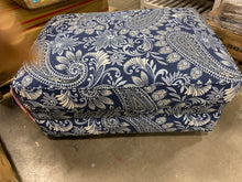 Load image into Gallery viewer, Newton 38&quot; Rectangle Standard Ottoman Blue Multi
