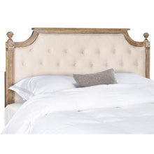 Load image into Gallery viewer, Rustic Beige Tufted Linen Queen Headboard(2852RR)
