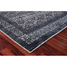 Load image into Gallery viewer, Roma Oriental Hand Knotted Wool Gray/Blue 12 x 15 Area Rug 3463RR
