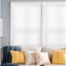 Load image into Gallery viewer, White Top-Down Bottom-Up Semi-Sheer Cellular Shade #688HW
