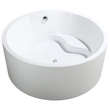 Load image into Gallery viewer, Vanity Art White 59&quot; x 59&quot; Freestanding Soaking Bathtub(1447)
