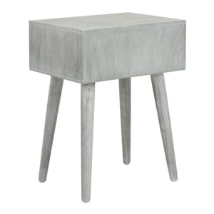 Lyle Slate Gray Storage Side Table - #126CE