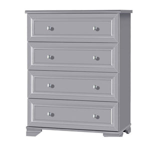 Essex 4 drawer dresser-Gray #241-NT