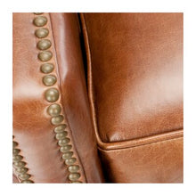 Load image into Gallery viewer, darby home co bischof genuine leather manual recliner #133-NT
