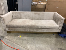Load image into Gallery viewer, SAFAVIEH COUTURE MARQUETTE VELVET SOFA

