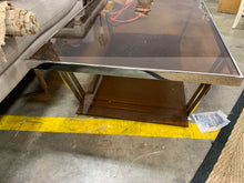 Load image into Gallery viewer, Glass top Coffee Table (Glass is Amber)
