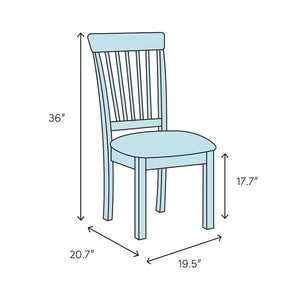 Britt Solid Wood Dining Chairs (2) Color Natural  #45HW