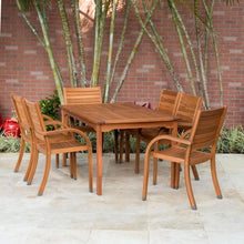 Load image into Gallery viewer, Arizona Eucalyptus Wood Rectangular Patio Dining Table (SB465)
