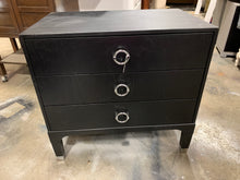 Load image into Gallery viewer, Lorna Black Nightstand

