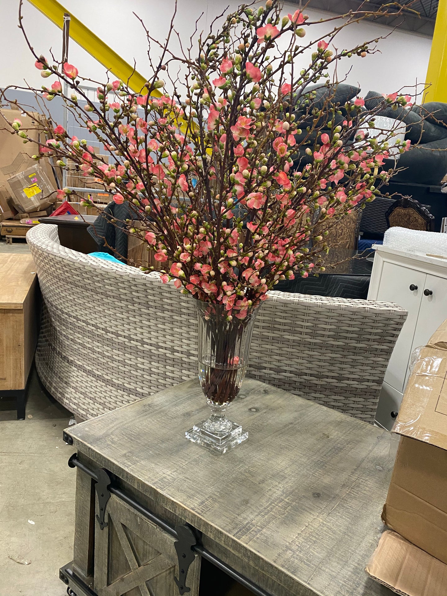 Cherry Blossom in Vase (2866RR)