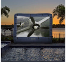Load image into Gallery viewer, Gemmy 39121-32 - Airblown - Movie Screen - 123&quot;x77&quot; Screen w/Storage Bag  #271-NT
