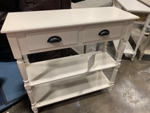 Load image into Gallery viewer, Salem White Country Console Table
