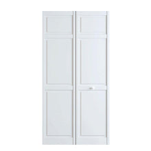 Load image into Gallery viewer, White 6-Panel Solid Core Wood Interior Closet Bi-Fold Single Door 30” x 80” White(712)
